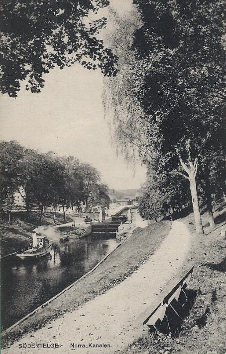 Södertälje, Norra Kanalen 1917