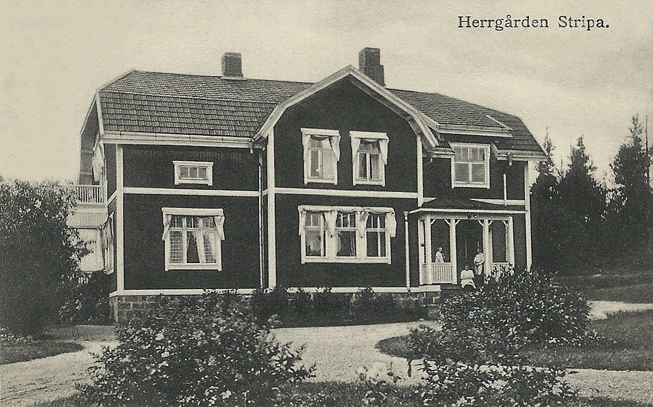 Herrgården Stripa 1914