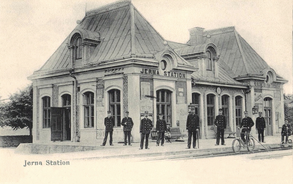 Södertälje, Jerna Station 1906