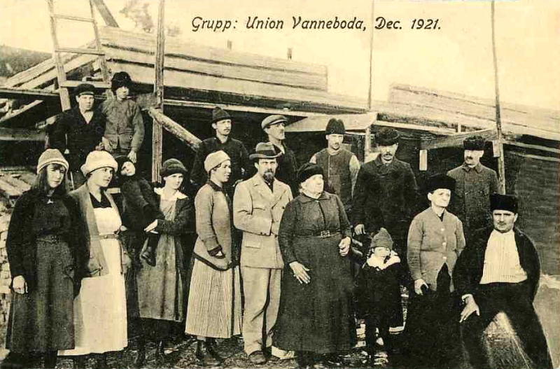 Vanneboda, Grupp Union , December 1921