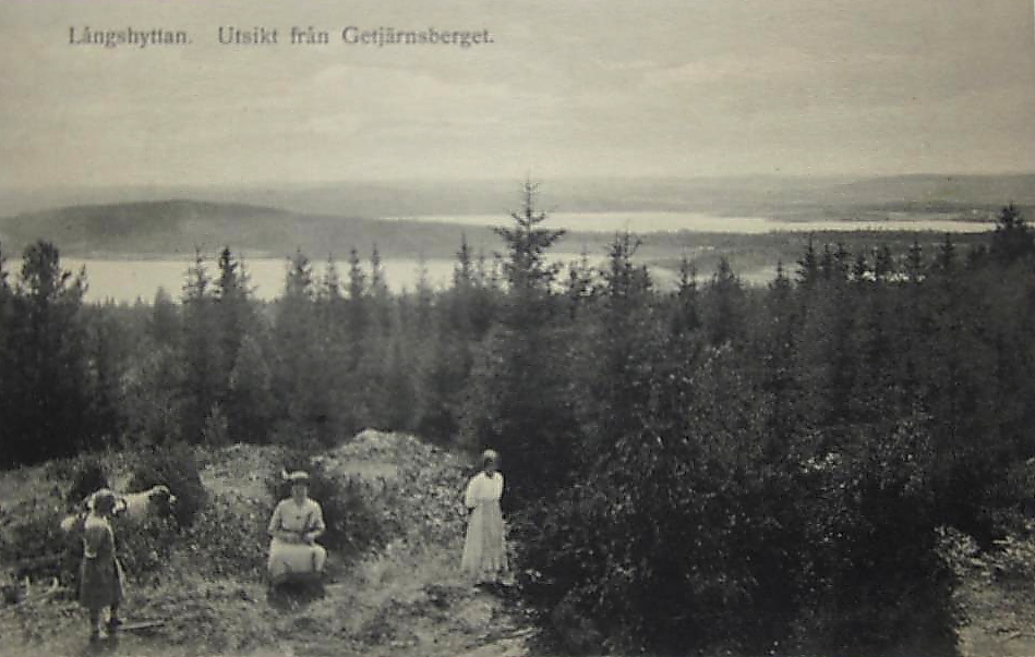 Hedemora, Långshyttan, Utsikt från Getjärnsberget