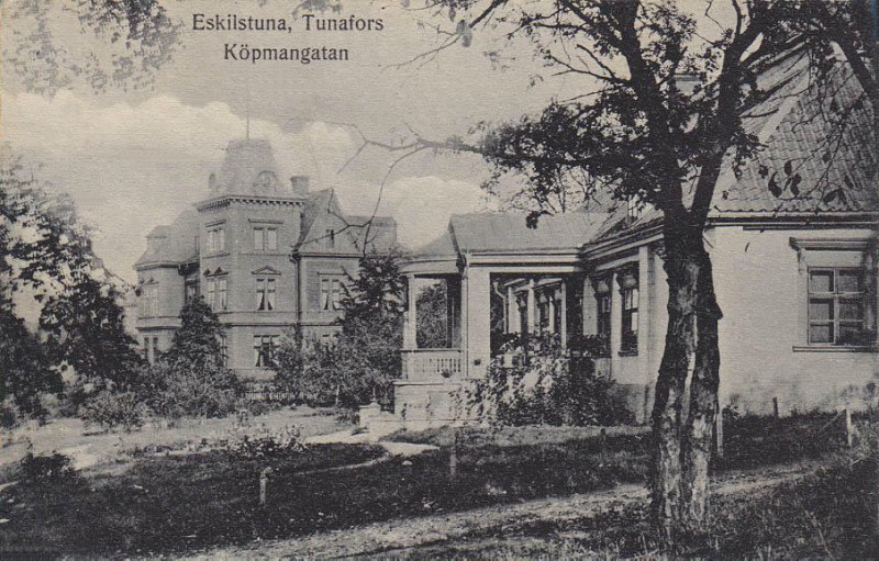 Eskilstuna, Tunafors Köpmangatan 1908