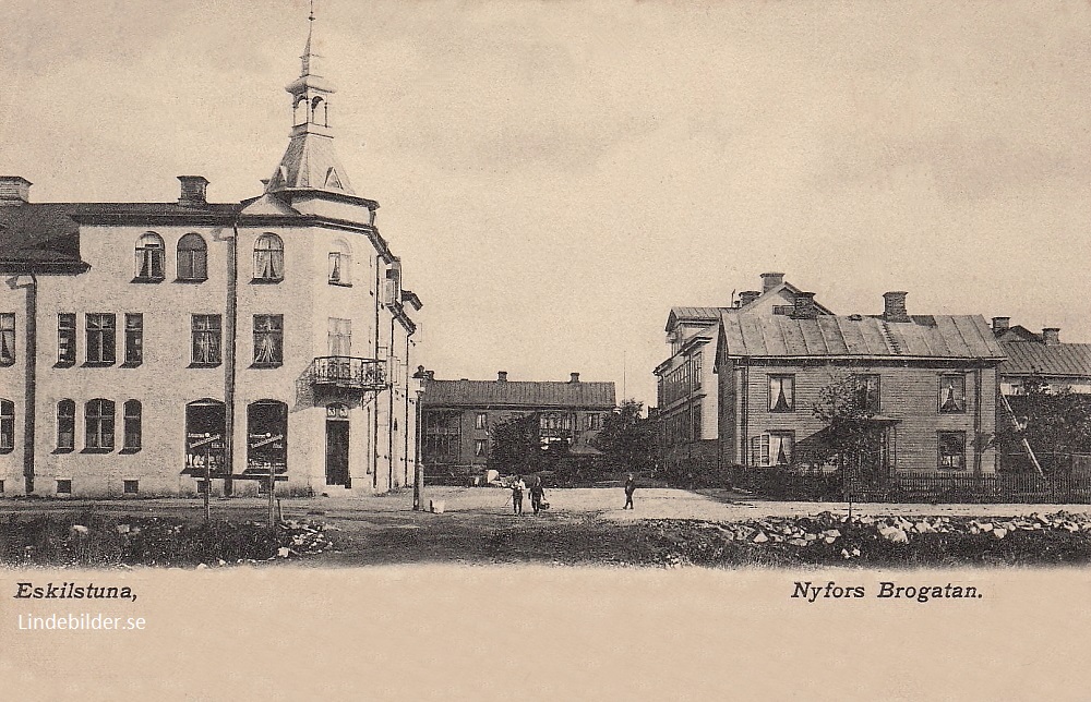 Eskilstuna, Nyfors, Brogatan 1904