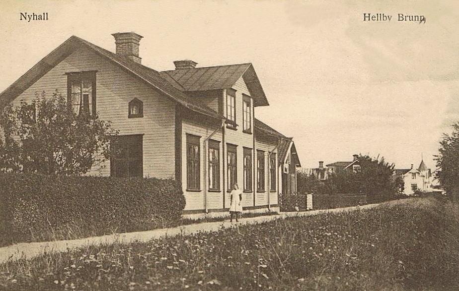 Eskilstuna, Nyhall, Hellby Brunn 1919