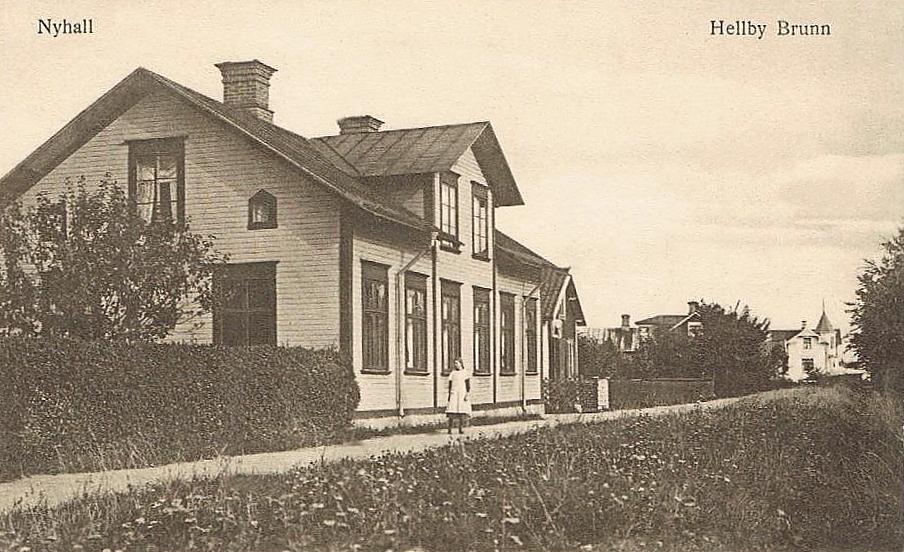 Eskilstuna, Nyhall, Hellby Brunn 1918