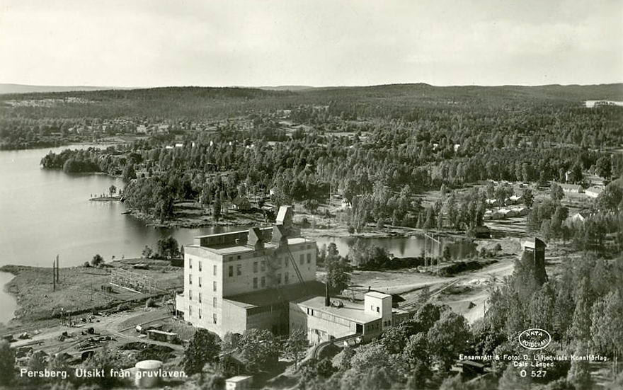 Filipstad, Persberg, Utsikt från Gruvlaven