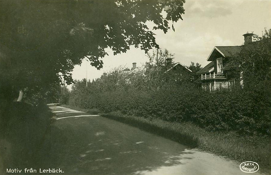 Askersund, Motiv från Lerbäck 1941