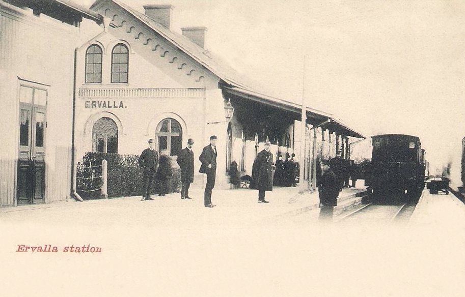 Örebro, Ervalla Station 1902