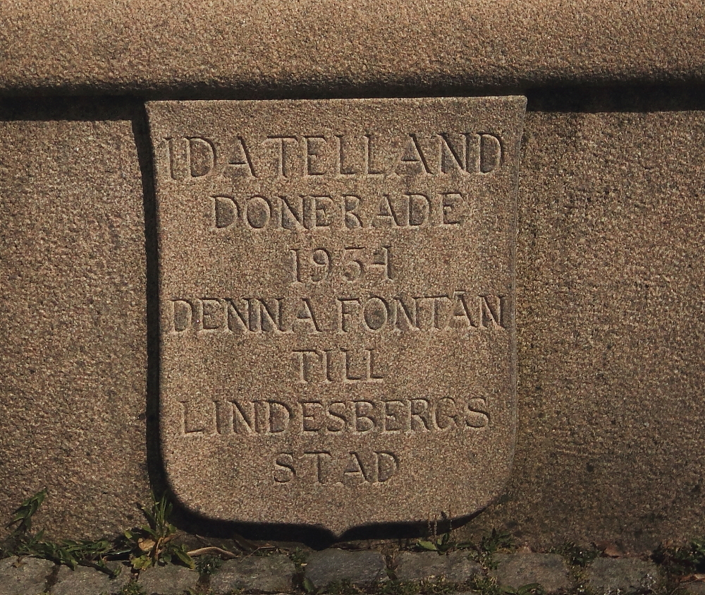 Ida donerade fontänen 1954