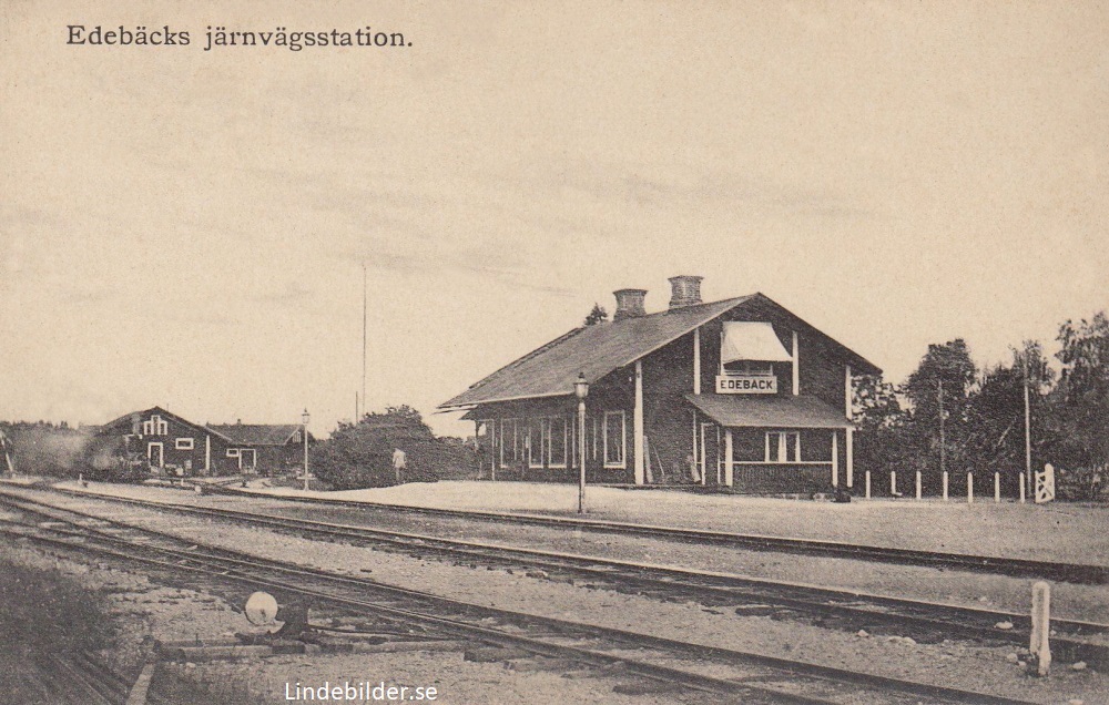 Hagfors, Edebäcks Järnvägsstation