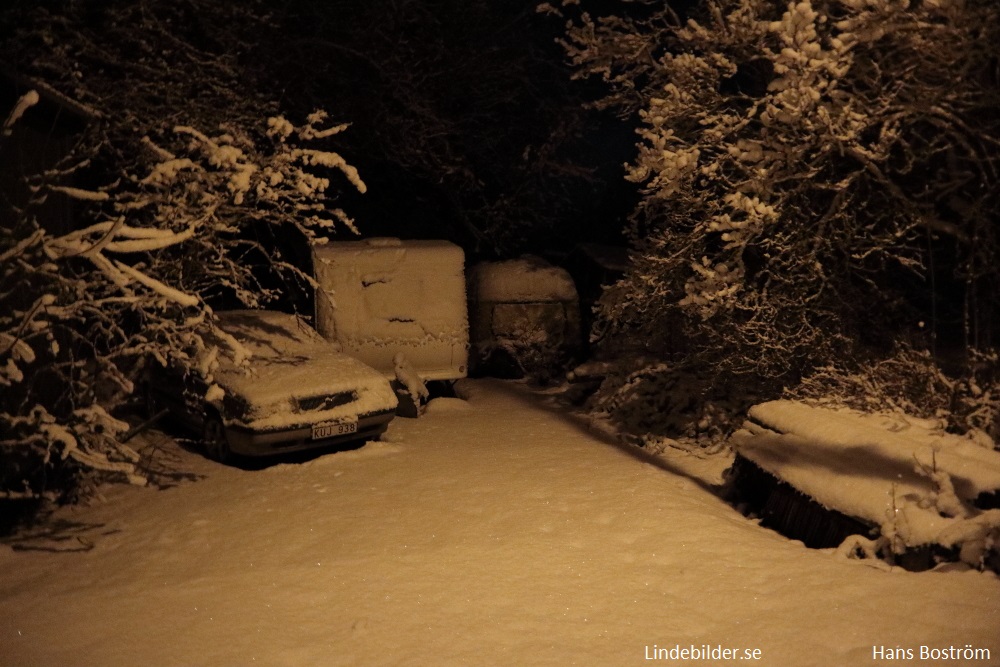 Snön på Lindagatan