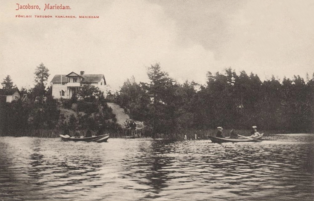 Askersund, Jacobsro, Mariedam 1908