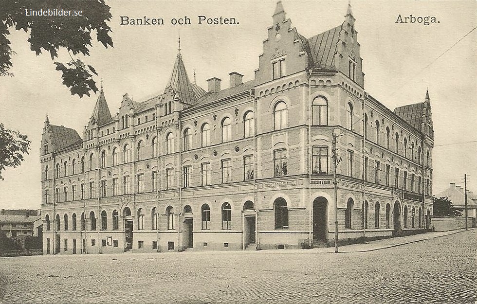 Arboga, Banken och Posten 1911