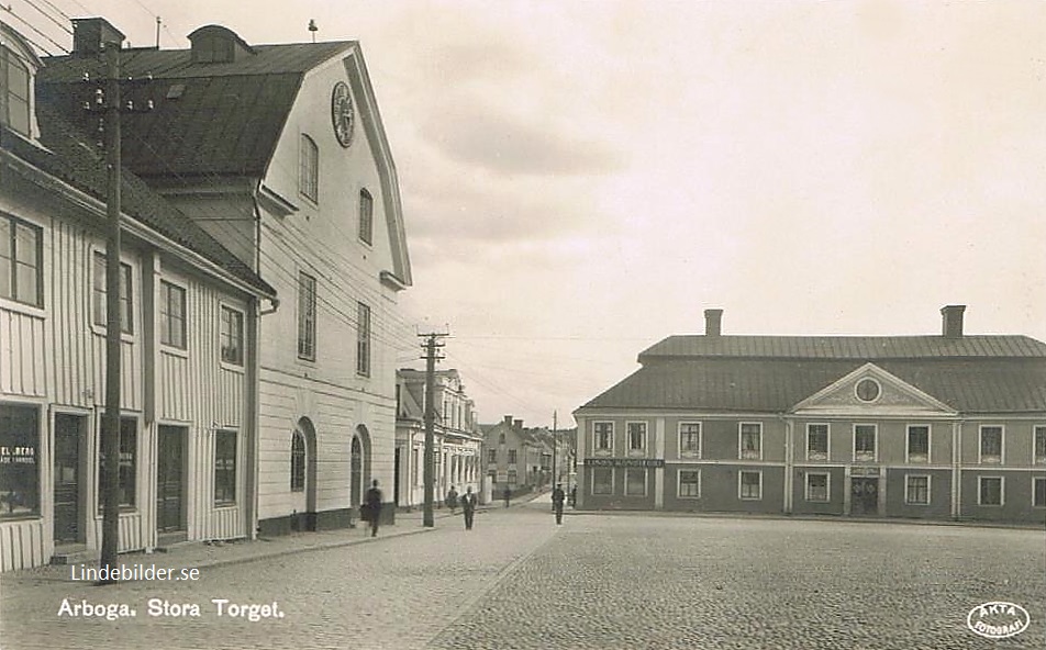 Arboga, Stora Torget 1931