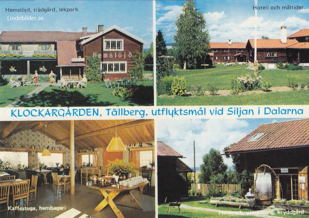 Klockargården, Tällberg, Utflyktsmål vid Siljan i Dalarna