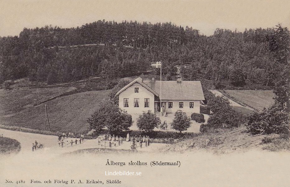 Ålberga Skolhus, Södermanl 1903