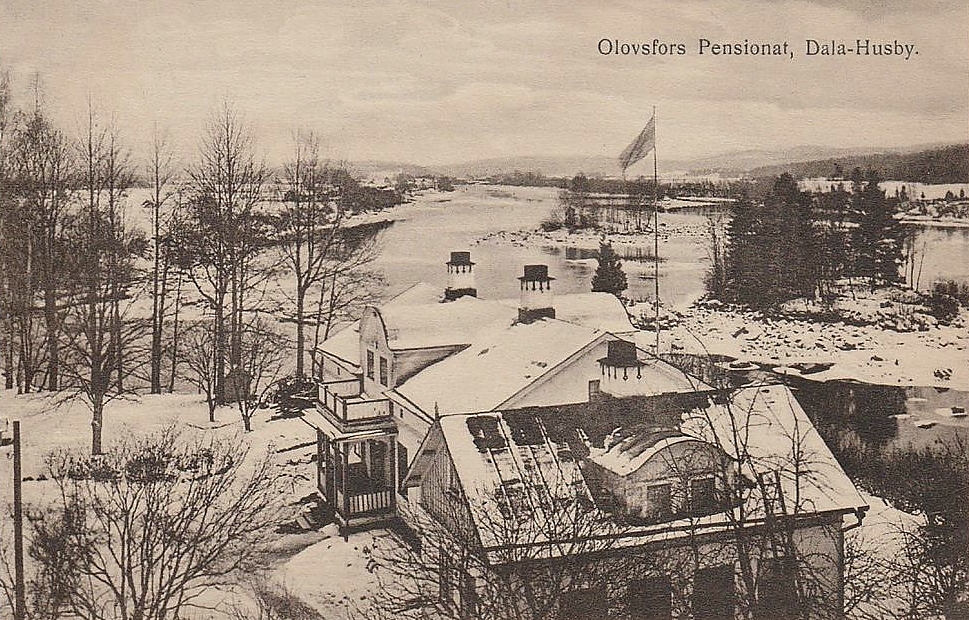 Hedemora, Dala Husby, Olovsfors Pensionat 1920