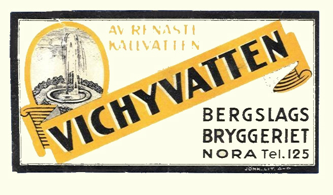 Nora Bryggeri Vichyvatten