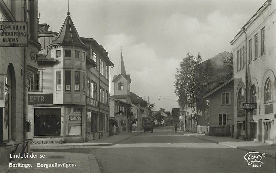 Borlänge Borganäsvägen 1935