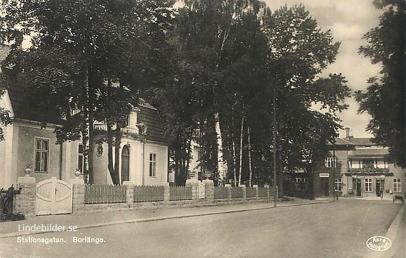 Borlänge Stationsgatan 1927
