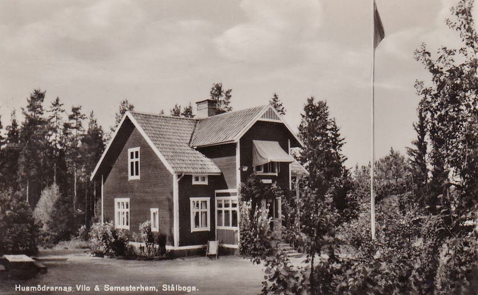 Husmödrarnas Vilo och Semsterhem, Stålboga 1942