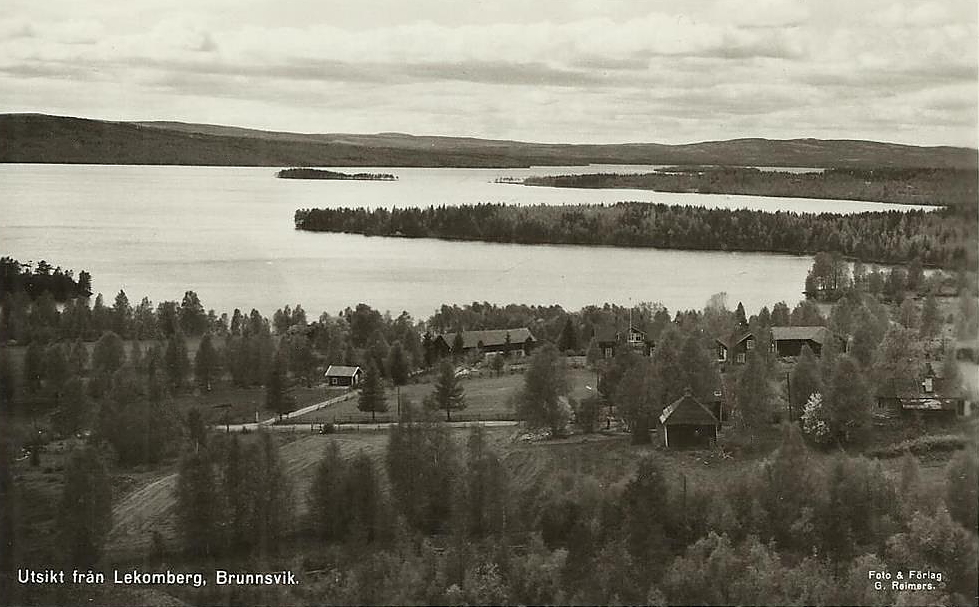 Ludvika, Utsikt från Lekomberg, Brunnsvik