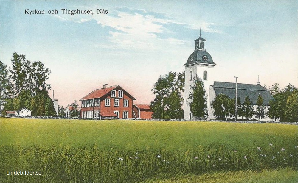Vansbro, Kyrkan och Tingshuset, Nås