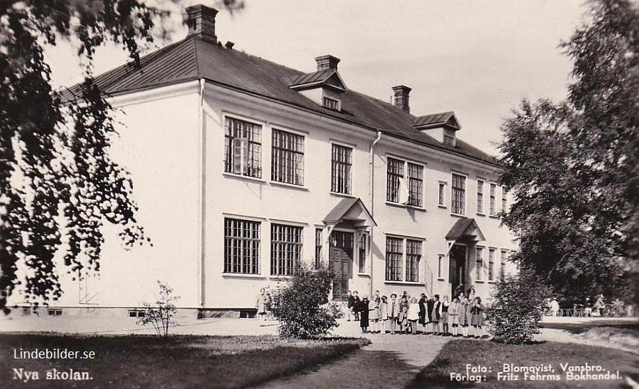 Vansbro, Nya Skolan 1943