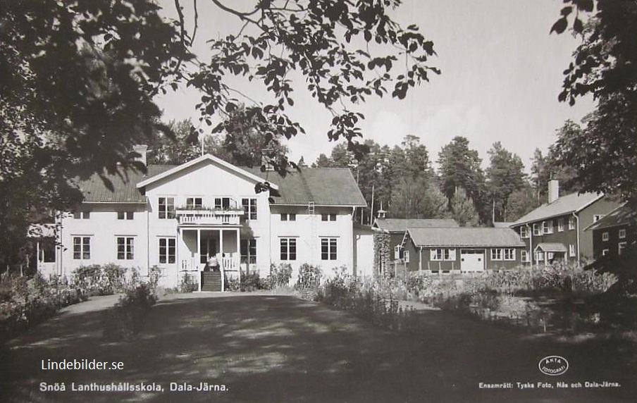 Vansbro, Snöå Lanthushållsskola, Dala - Järna