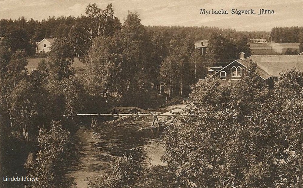 Vansbro, Dala - Järna, Myrbacka sågverk, Järna