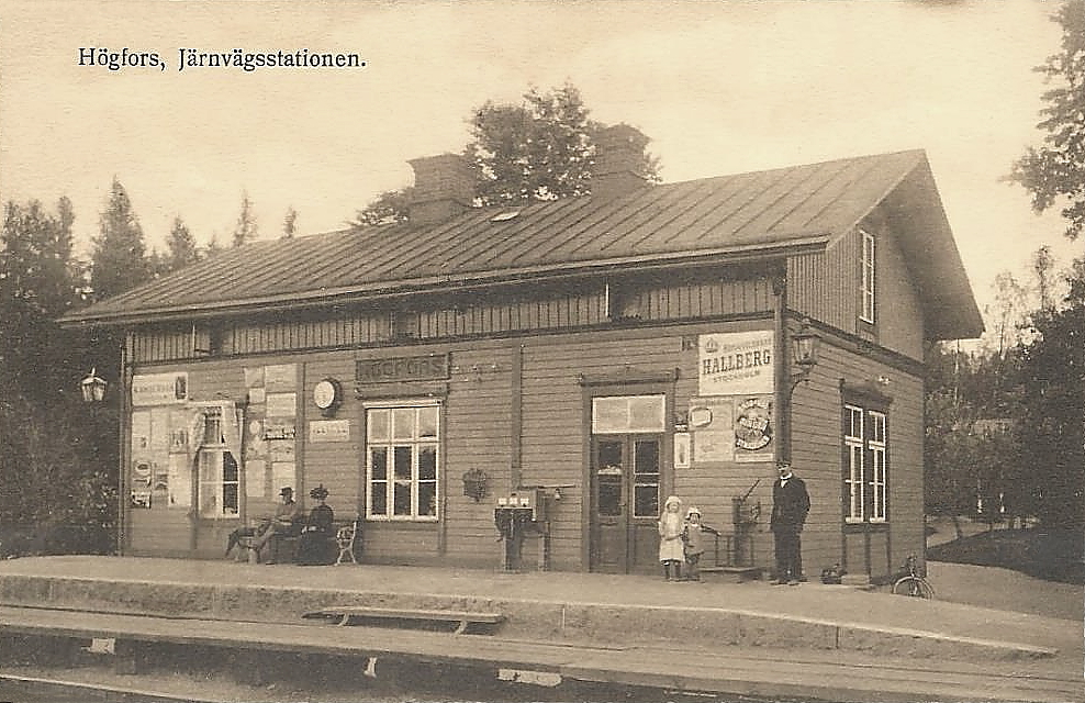 Högfors Järnvägsstationen