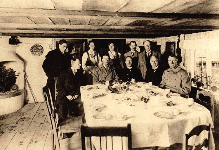 Kronprinsen på besök, Hallandsåsen 1928