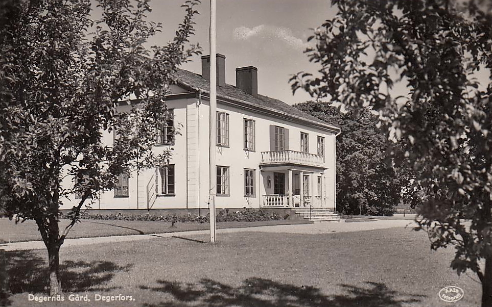 Degernäs Gård, Degerfors  1942