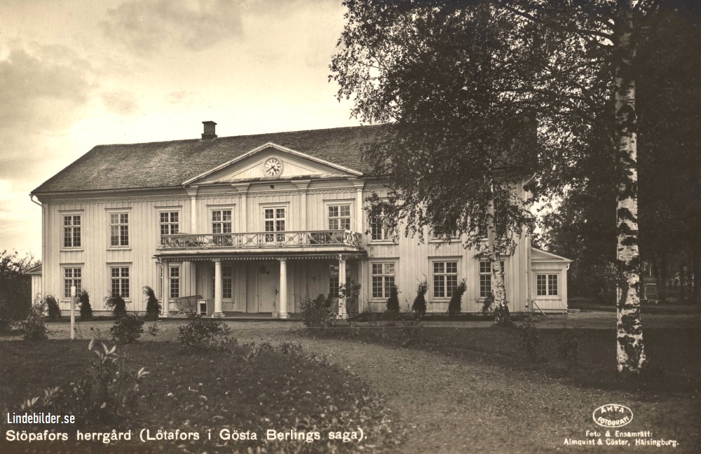 Stöpafors Herrgård 1928