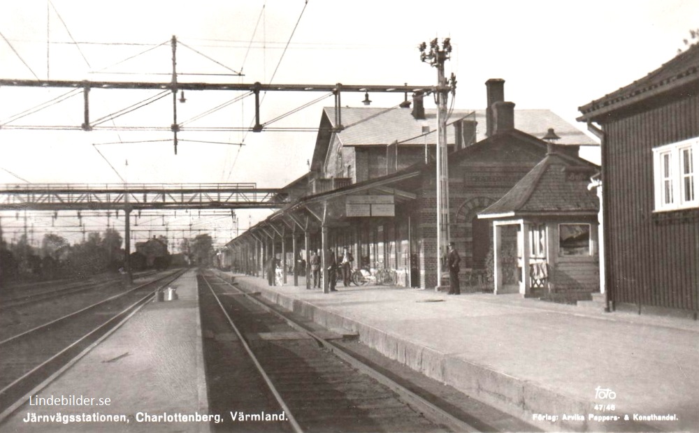 Järnvägsstationen, Charlottenberg, Värmland