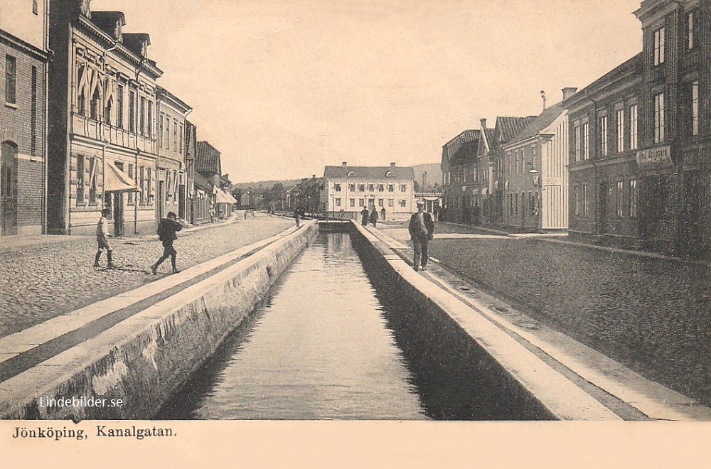 Jönköping. Kanalgatan 1910