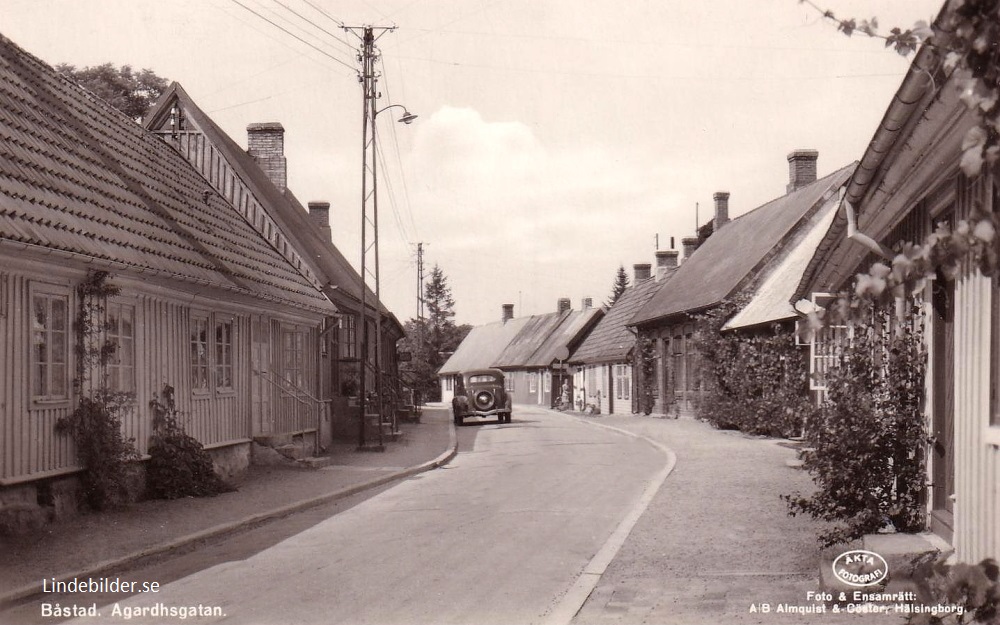 Båstad, Agardhsgatan