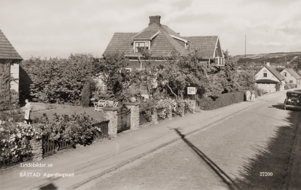 Båstad, Agardhsgatan