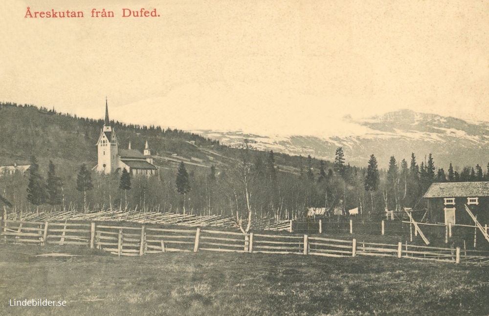 Åreskutan från Dufed 1910