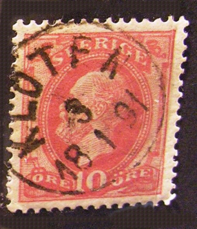 Klotens Frimärke 3/1 1891