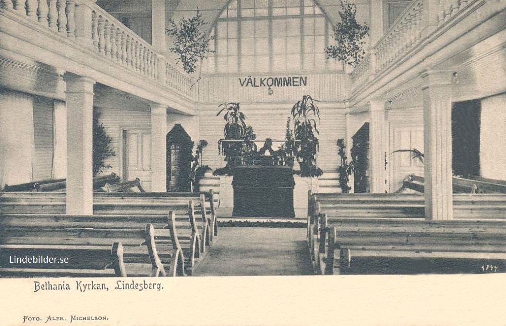 Bethania Kyrkan. Lindesberg 1903