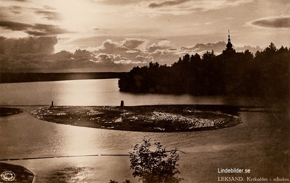 Leksand, Kyrkudden i Månsken