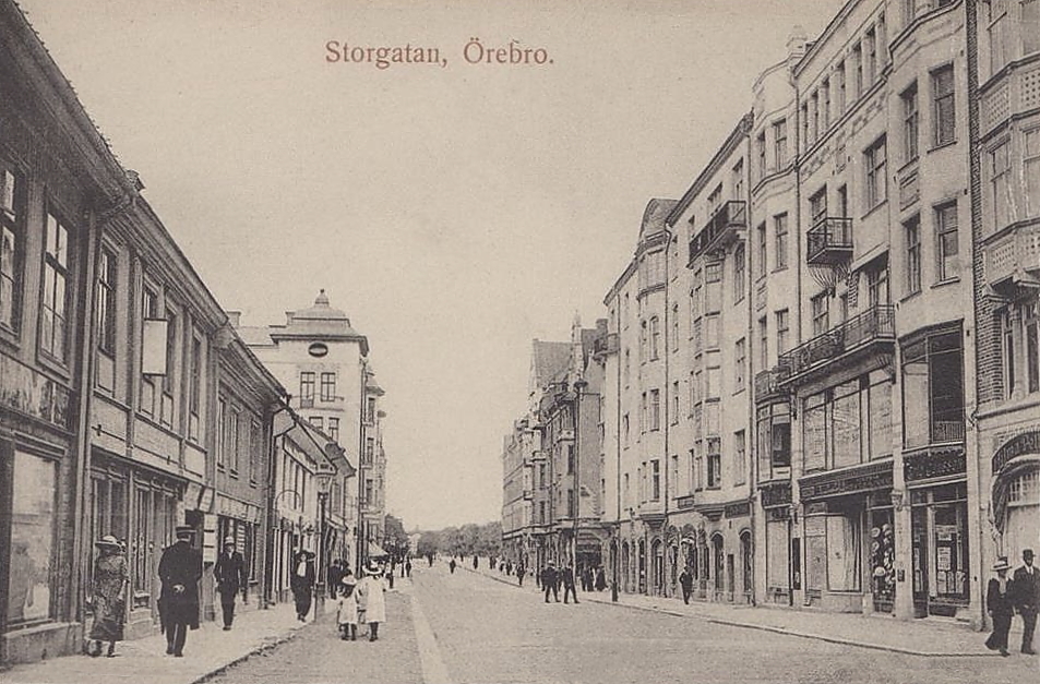 Örebro Storgatan 1911