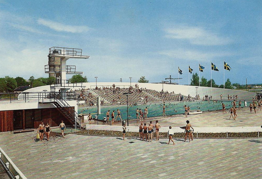 Örebro Gustafsviksbadet 1964