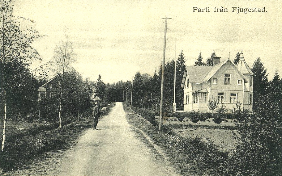 Örebro, Parti från Fjugestad, Fjugesta 1913