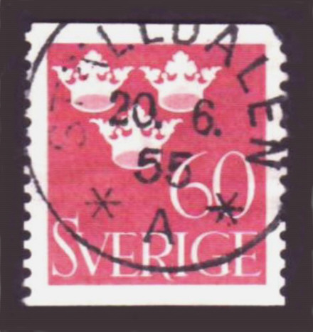Ställdalens Frimärke 20/6 1955