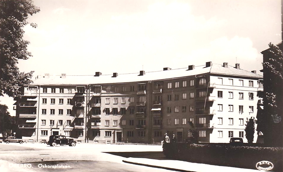 Örebro Oskarsplatsen  1940