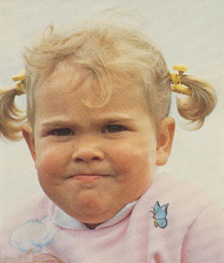 Madeleine som liten 1983