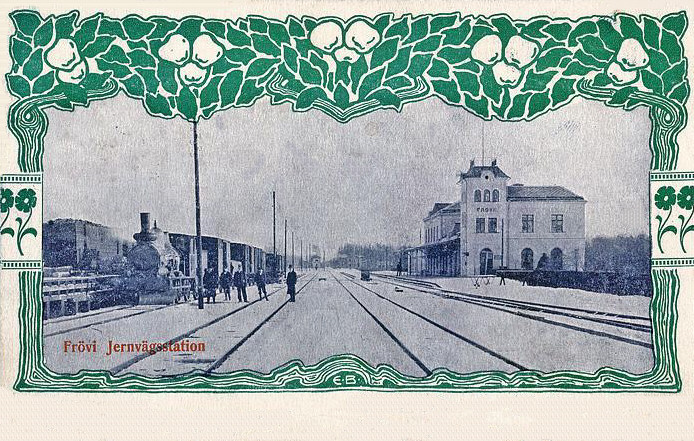 Frövi Jernvägsstation 1903