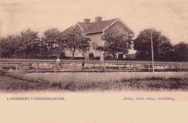 Lindesberg i Häradshammar 1903